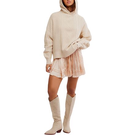 Free People - Explorer Cable Hoodie - Women's