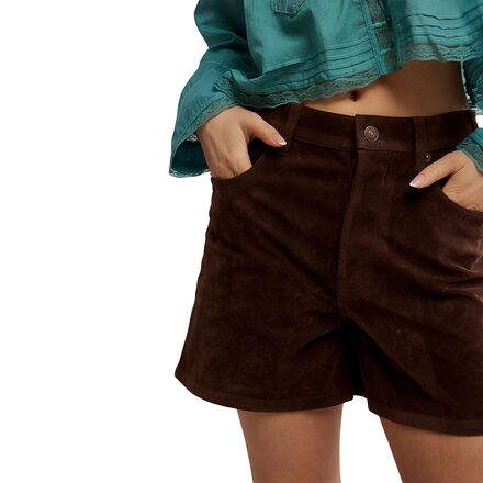 Free People - Tippi Vegan Suede Short - Women's