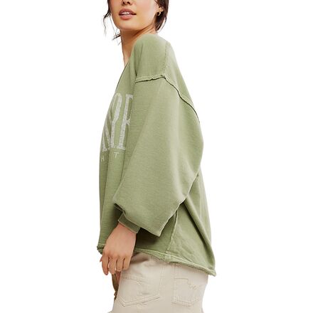 Free People - We The Free Venice V Neck Graphic Top - Women's