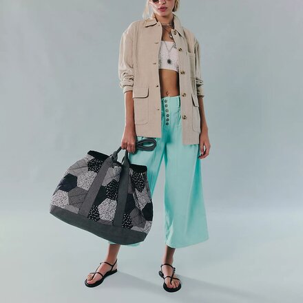 Free People - Pippa Patchwork Tote - Women's