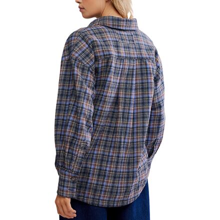 Free People - Ashley Plaid Long-Sleeve Shirt - Women's