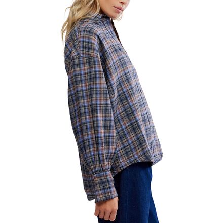 Free People - Ashley Plaid Long-Sleeve Shirt - Women's