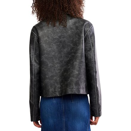 Free People - Hera Vegan Leather Jacket - Women's