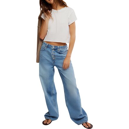 Free People - Nia Boy Friend Jean - Women's
