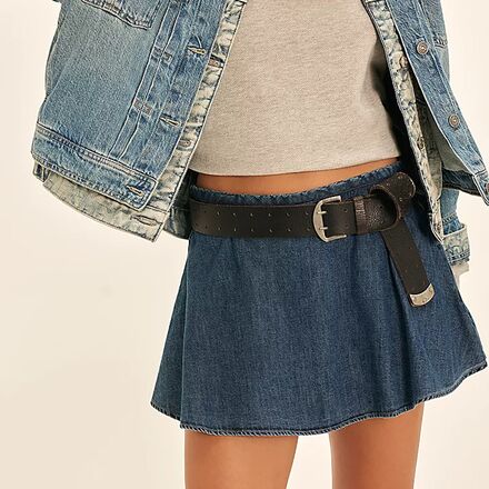 Free People - Paradise Found Denim Skort - Women's