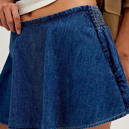Free People - Paradise Found Denim Skort - Women's