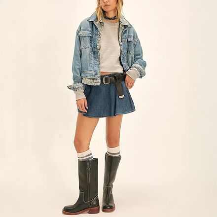 Free People - Paradise Found Denim Skort - Women's