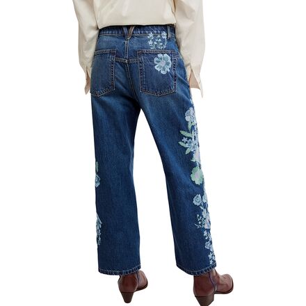 Free People - Willow Floral Embroidered Pant - Women's
