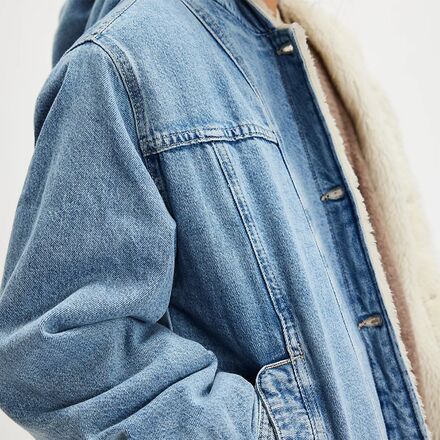 Free People - Asher Cozy Denim Jacket - Women's
