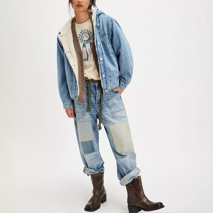Free People - Asher Cozy Denim Jacket - Women's