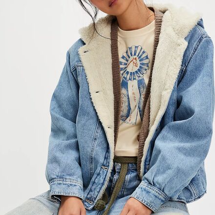 Free People - Asher Cozy Denim Jacket - Women's