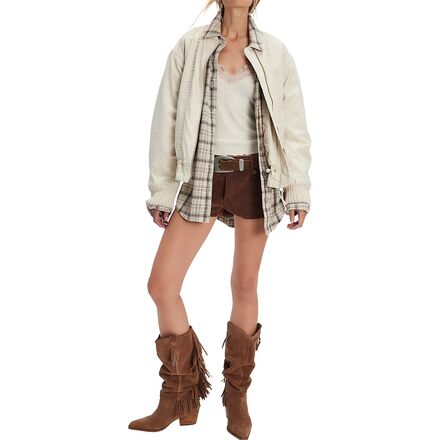 Free People - Jax Washed Bomber Jacket - Women's
