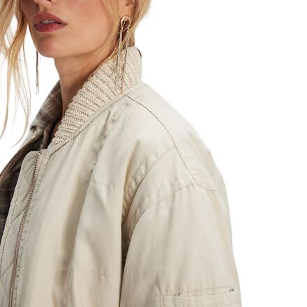 Free People - Jax Washed Bomber Jacket - Women's