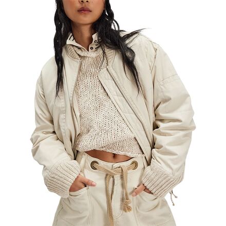 Free People - Jax Washed Bomber Jacket - Women's
