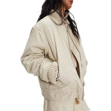 Free People - Jax Washed Bomber Jacket - Women's