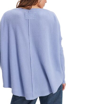 Free People - Latte Blues Thermal Solid Top - Women's