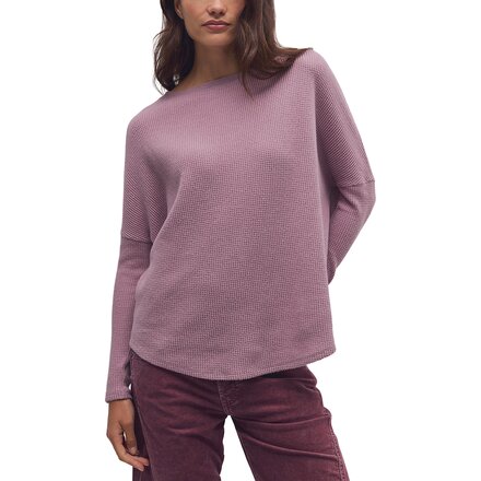 Latte Blues Thermal Solid Top - Women's