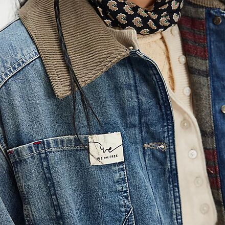 Free People - Sweet Talk Denim Barn Coat - Women's