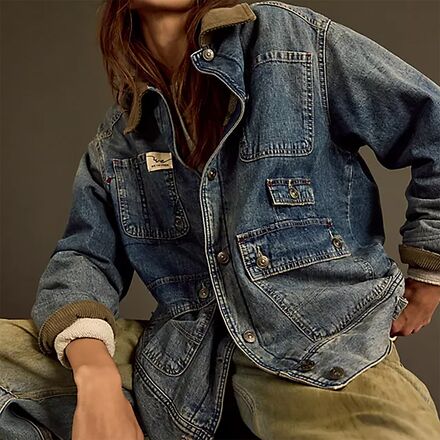 Free People - Sweet Talk Denim Barn Coat - Women's