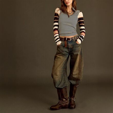 Free People - Avery Zip Up Top - Women's