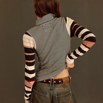 Free People - Avery Zip Up Top - Women's