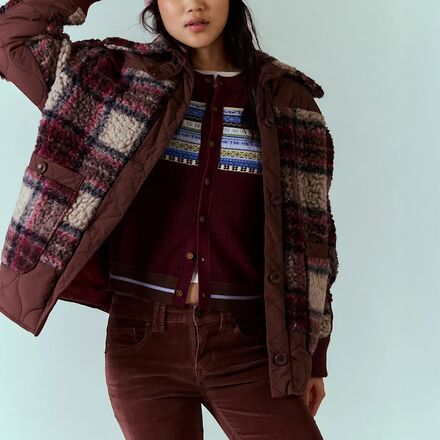 Free People - Sana Quilted Bomber Jacket - Women's