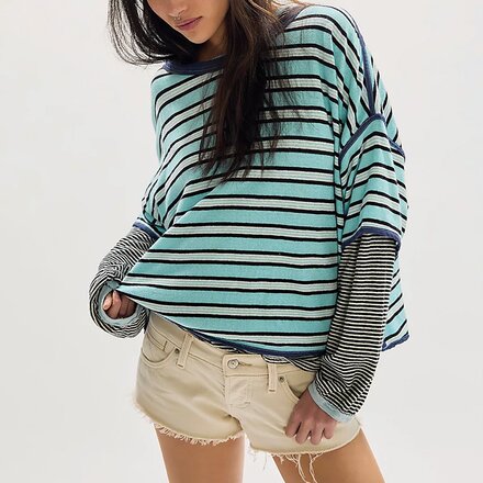 Free People - Clean Rugby T-Shirt - Women's