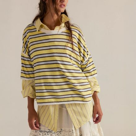 Free People - Clean Rugby T-Shirt - Women's
