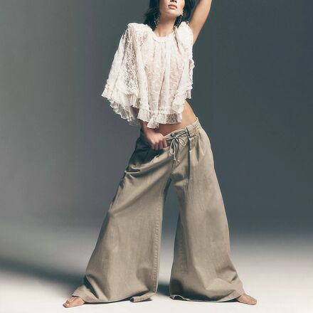 Free People - Julien Wide Leg Chino Pant - Women's