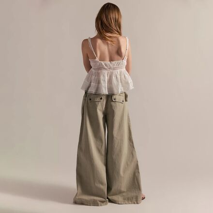 Free People - Julien Wide Leg Chino Pant - Women's