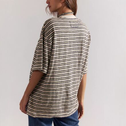 Free People - All Love Stripe Pocket Shirt - Women's