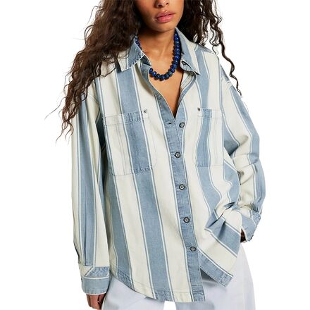 Crossroads Striped Shirt - Women's