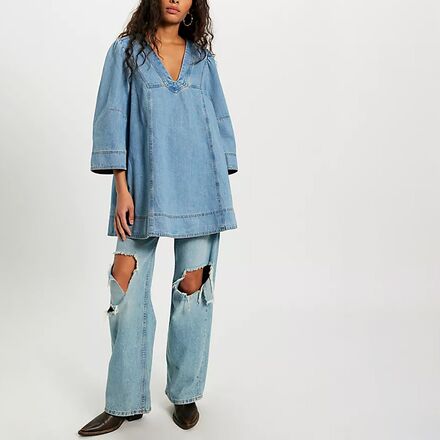 Free People - Goldie Baloon Sleeve Dress - Women's