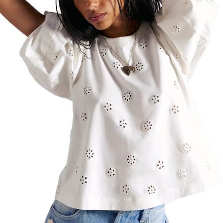 Jessie Eyelet T-Shirt - Women's