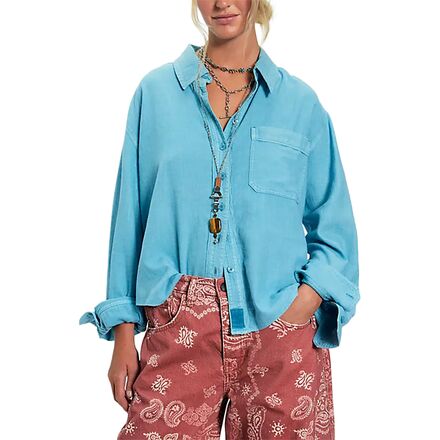 We The Free Laurel Linen Button-Up Shirt - Women's