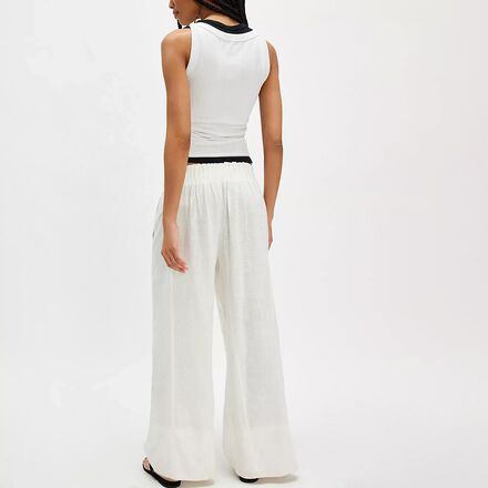 Free People - Days End Linen Pull On Pant - Women's