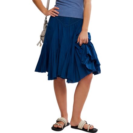 Fp 1 Frida Godet Midi Skirt - Women's
