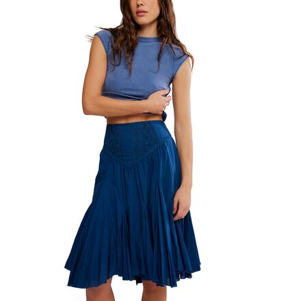 Free People - Fp 1 Frida Godet Midi Skirt - Women's