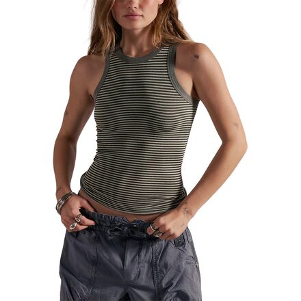 So Soft Seamless Stripe Top - Women's