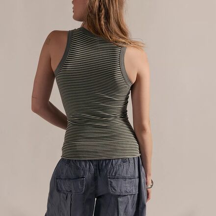 Free People - So Soft Seamless Stripe Top - Women's