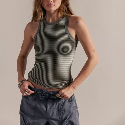 Free People - So Soft Seamless Stripe Top - Women's