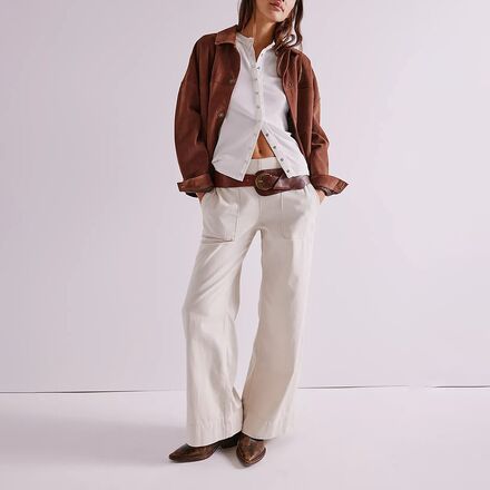 Free People - Breezy Denim Pull On Pant - Women's