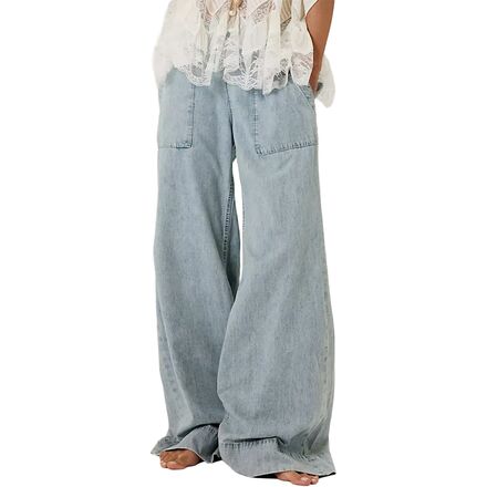 Breezy Denim Pull On Pant - Women's