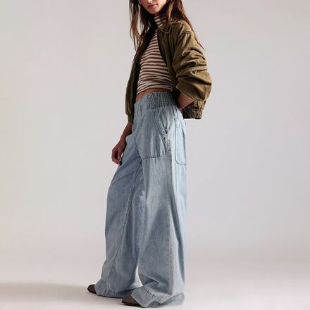 Free People - Breezy Denim Pull On Pant - Women's