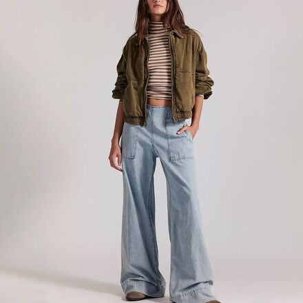 Free People - Breezy Denim Pull On Pant - Women's