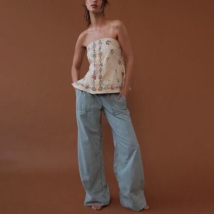 Free People - Breezy Denim Pull On Pant - Women's