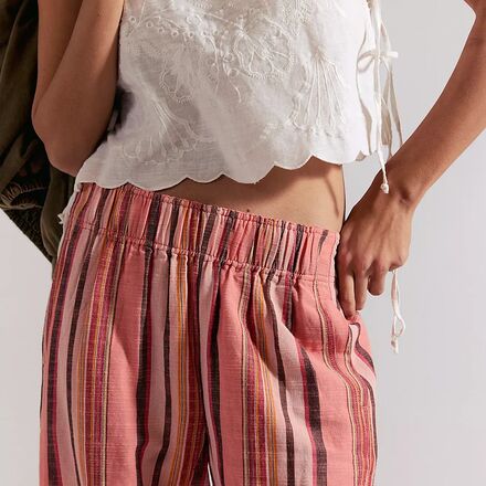 Free People - Days End Solar Linen Stripe Pant - Women's