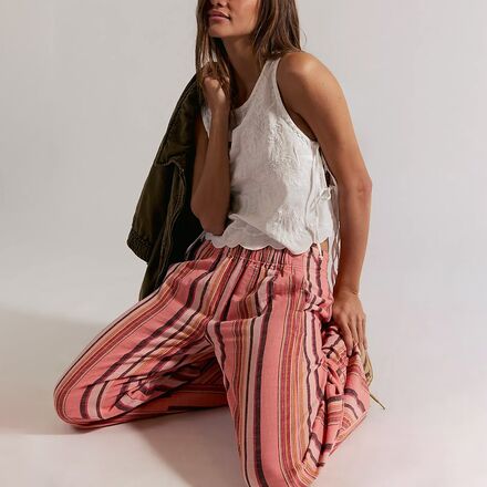 Free People - Days End Solar Linen Stripe Pant - Women's