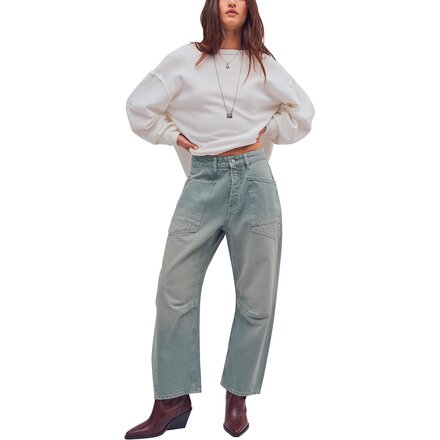 Free People - Minimalist Moxie Boyfriend Pant - Women's