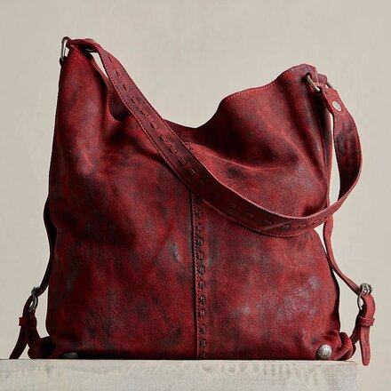 Free People - Dallas Distressed Lea Bag - Women's